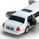 Generic Limousine White Simple Interior
