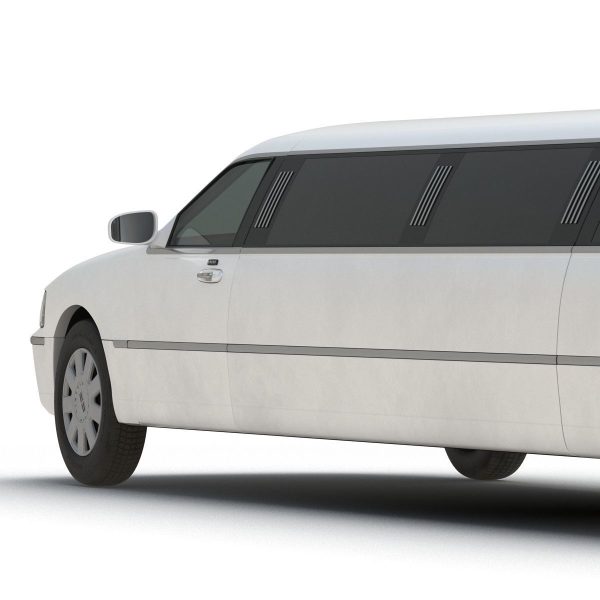 Generic Limousine White Simple Interior