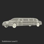 Generic Limousine White Simple Interior