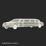 Generic Limousine White Simple Interior