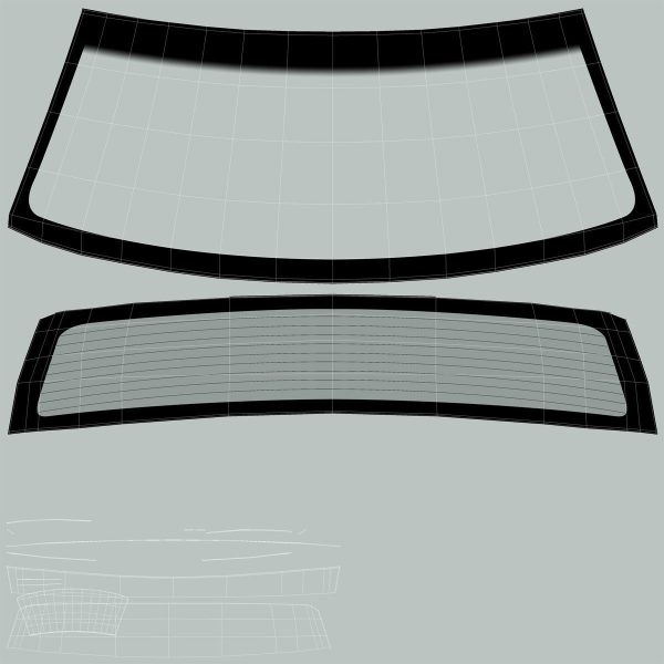 Generic Limousine White Simple Interior
