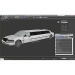 Generic Limousine White Simple Interior