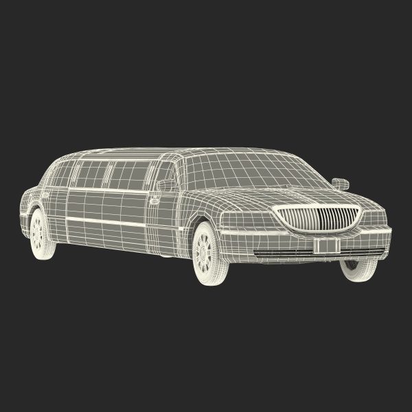 Generic Limousine White Simple Interior