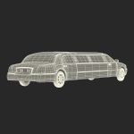 Generic Limousine White Simple Interior