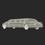 Generic Limousine White Simple Interior