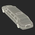 Generic Limousine White Simple Interior