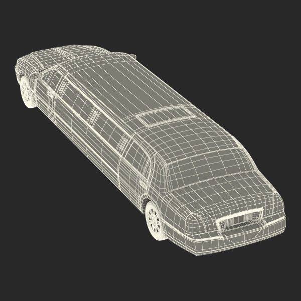 Generic Limousine White Simple Interior