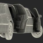 Generic Limousine White Simple Interior