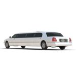 Generic Limousine White Simple Interior