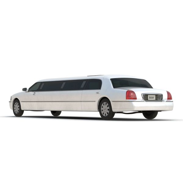 Generic Limousine White Simple Interior