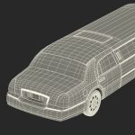 Generic Limousine White Simple Interior