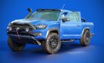 Generic Pickup Truck Lowpoly  with PBR Textures