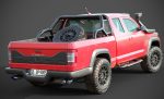 Generic Pickup Truck Lowpoly  with PBR Textures