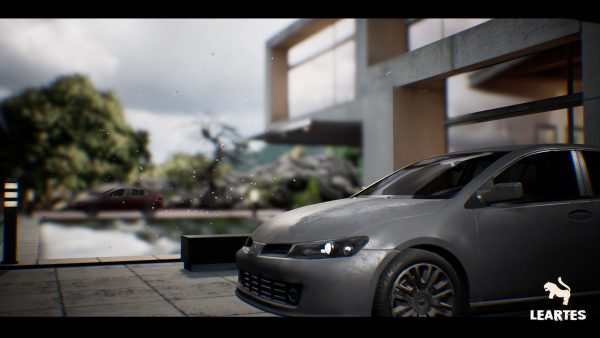HatchBack Car Driveable Animated Realistic