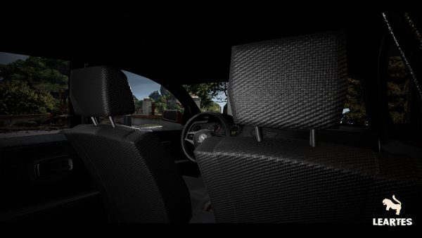 HatchBack Car Driveable Animated Realistic