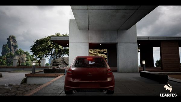 HatchBack Car Driveable Animated Realistic