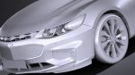 HQlowpoly Chevrolet Malibu 2017