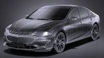 HQlowpoly Chevrolet Malibu 2017