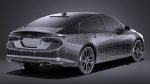 HQlowpoly Chevrolet Malibu 2017