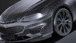 HQlowpoly Chevrolet Malibu 2017
