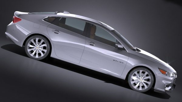 HQlowpoly Chevrolet Malibu 2017