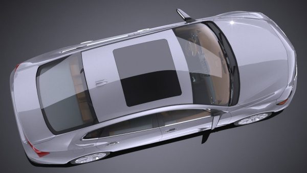 HQlowpoly Chevrolet Malibu 2017