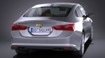 HQlowpoly Chevrolet Malibu 2017