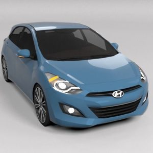 HYUNDAI I30 LOWPOLY