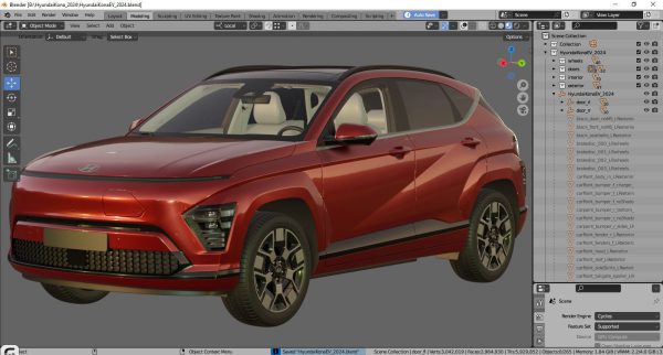 Hyundai Kona Electric EV 2024