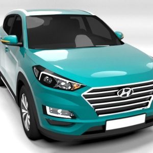 HYUNDAI TUCSON 2019 LOWPOLY