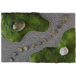 Lowpoly Japanese Rock - Zen - Garden 02