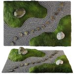 Lowpoly Japanese Rock - Zen - Garden 02