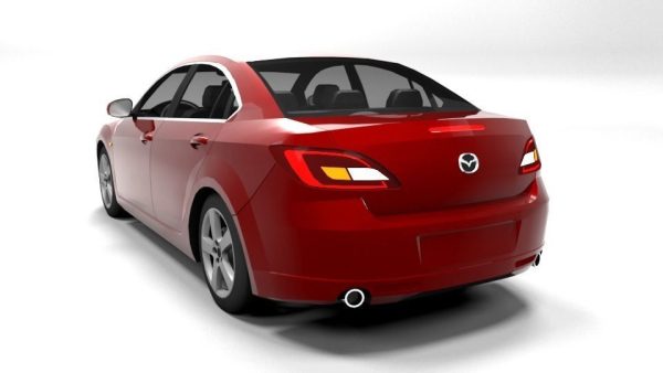 MAZDA 6 4DOOR 2009 LOWPOLY