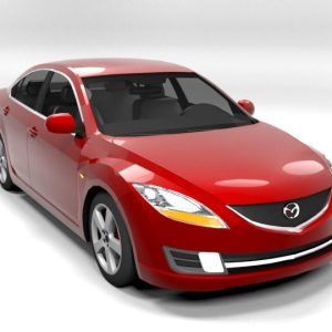 MAZDA 6 4DOOR 2009 LOWPOLY