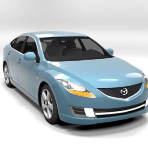 MAZDA 6 5DOOR 2009 LOWPOLY