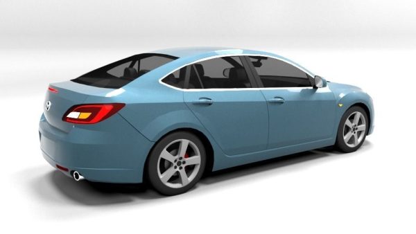 MAZDA 6 5DOOR 2009 LOWPOLY