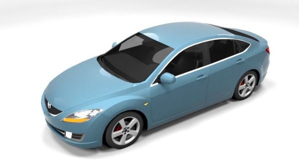MAZDA 6 5DOOR 2009 LOWPOLY