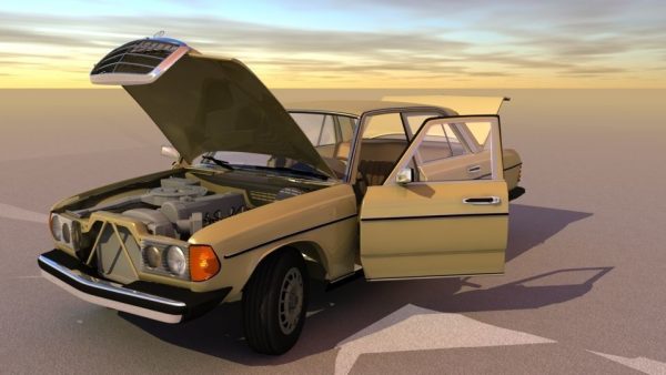 Mercedes 300D turbo diesel