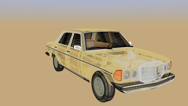 Mercedes 300D turbo diesel