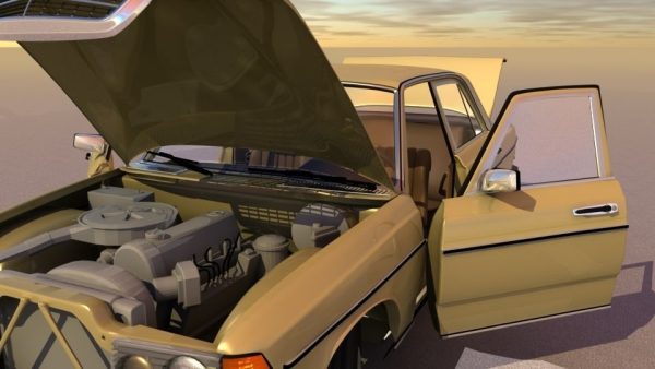 Mercedes 300D turbo diesel