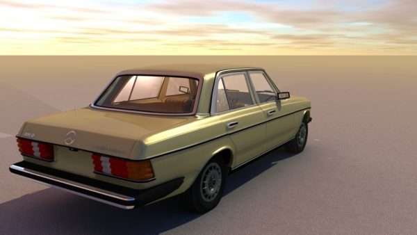 Mercedes 300D turbo diesel