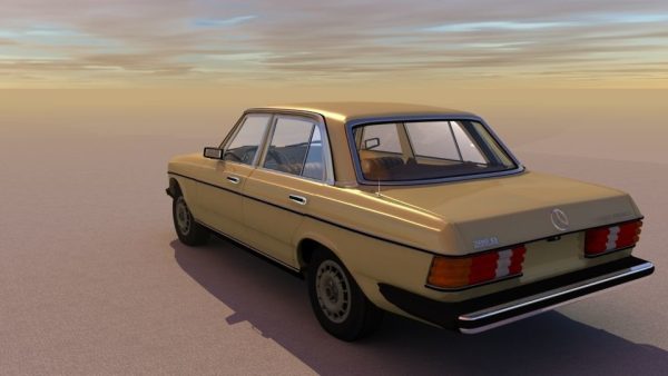 Mercedes 300D turbo diesel