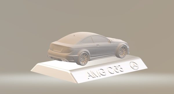 MERCEDES BENZ AMG C63 CAR 3D PRINTING STL FILE