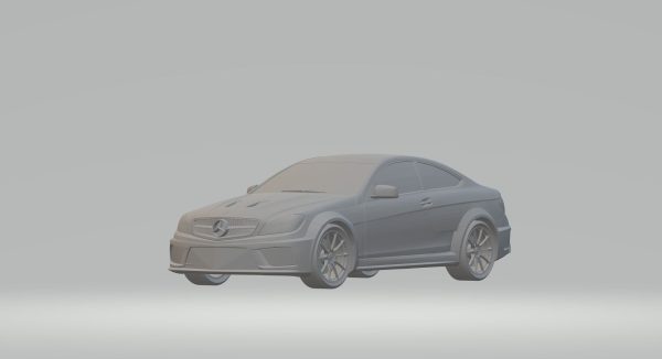MERCEDES BENZ AMG C63 CAR 3D PRINTING STL FILE