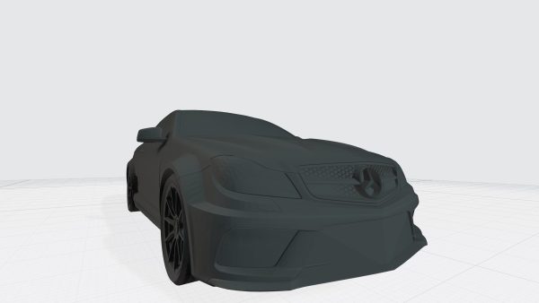 MERCEDES BENZ AMG C63 CAR 3D PRINTING STL FILE