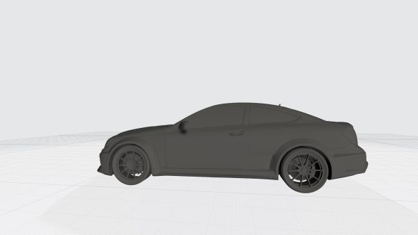 MERCEDES BENZ AMG C63 CAR 3D PRINTING STL FILE