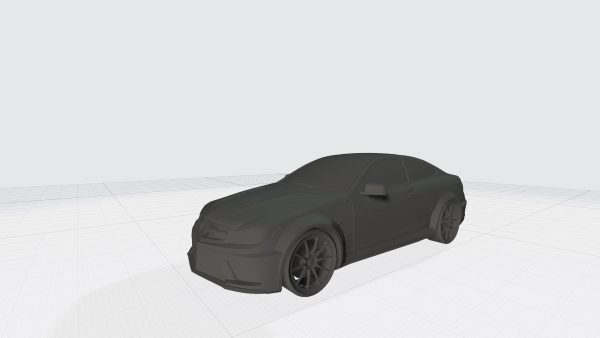 MERCEDES BENZ AMG C63 CAR 3D PRINTING STL FILE