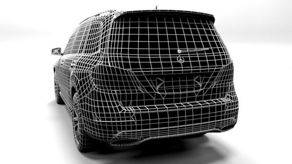 MERCEDES GLS 2016 LOWPOLY