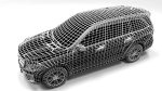 MERCEDES GLS 2016 LOWPOLY