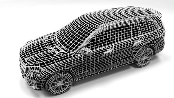 MERCEDES GLS 2016 LOWPOLY